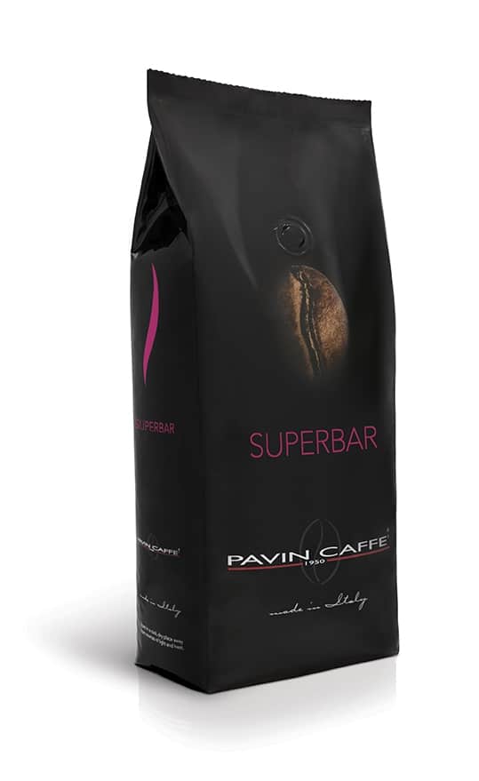 Pavin Caffé SUPERBAR 1 kg ganze Bohnen 